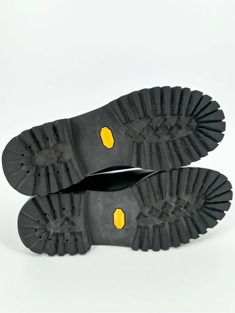 LABEL Go-To Chelsea Black Leather Boots Vibram Soles